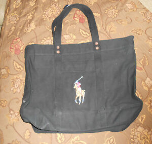 Ralph Lauren Polo Canvas Tote Bag - New | eBay