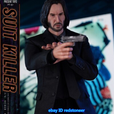 PRESENT TOYS PT-SP61 1/6 ジョン John Wick PRESENT TOYS PT-sp61 1/6 Suit killer John Wick 12