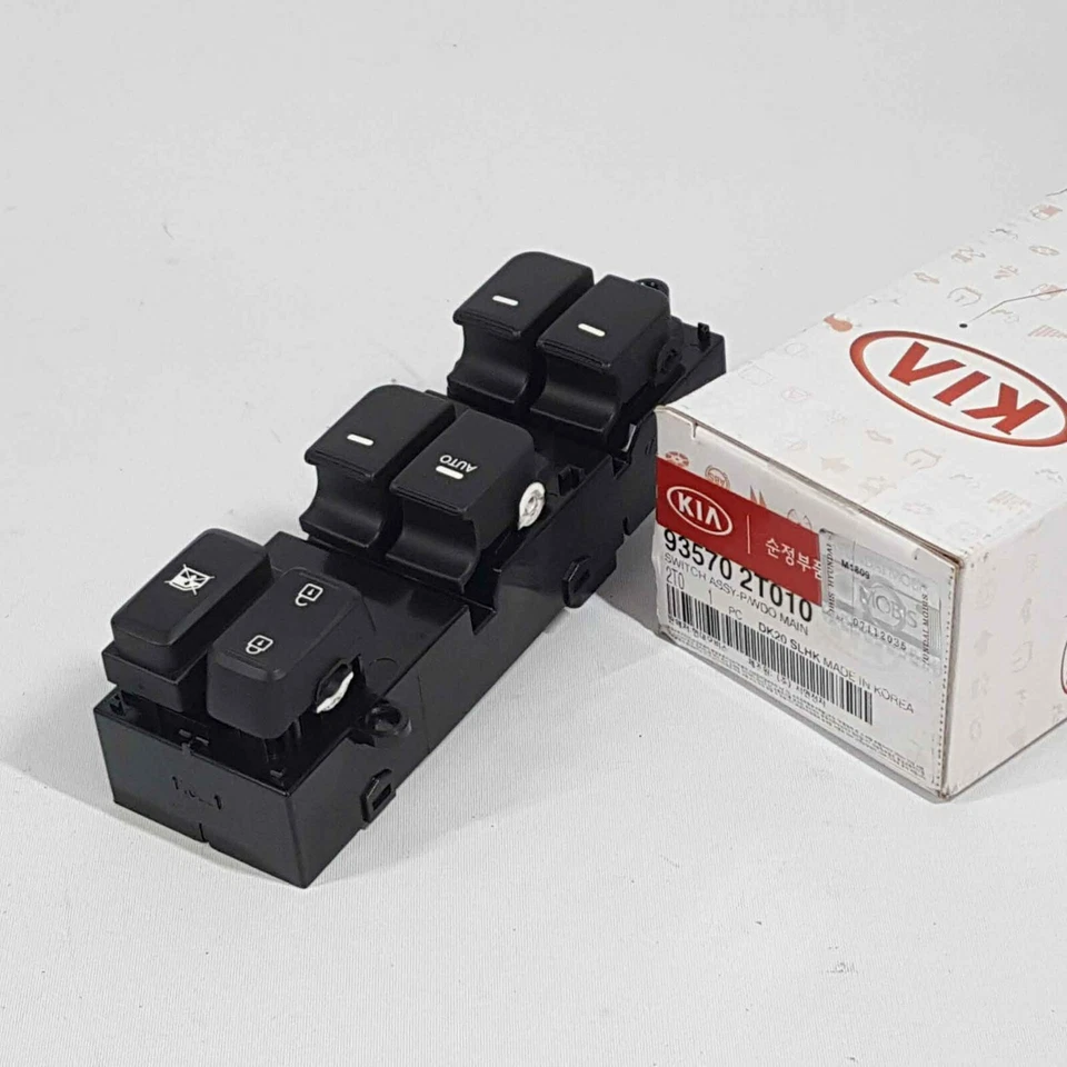Genuine 935702T010 Main Power Window Switch Button For Kia Optima 2011~2013 - Imagem 4 de 4