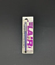 Vintage 1978 FLAIR Ink Pen PURPLE Ink Advertising NIP Point Guard Sealed Retro
