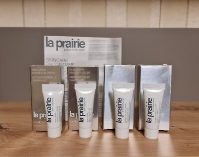 Luxus La Prairie Essence in Lotion,Creme 4 tlg.20 ml