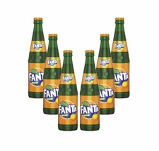 Fanta 6er Set Fanta Orange 6x 0,33L inkl. Pfand MEHRWEG Glas 