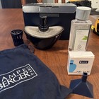 NEW Lampe Berger Boat, Black Ceramic Fragrance Lampe Summer Rain