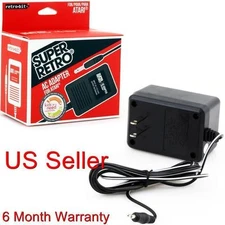 NEW AC POWER SUPPLY ADAPTER PLUG CORD FOR THE ATARI 2600 SYSTEM CONSOLE NEW