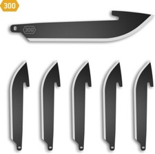 Outdoor Edge 6pk Razor Safe Replacement Sheepsfoot Blades 420J2 Stainless Steel