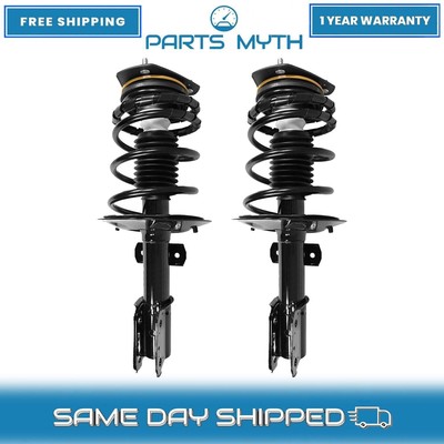 New Front Quick Complete Struts & Coils Springs Pair For 2004-08 Pontiac Grand