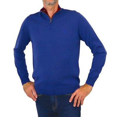 Harmont Blaine Suéter Hombre Mitad Cremallera hrk004 030478 800