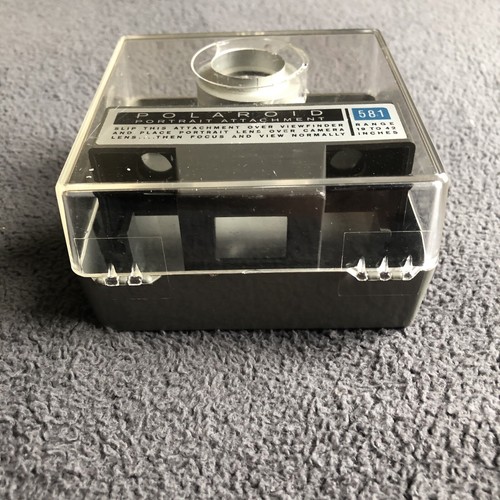 Polaroid Land Camera Portrait Attachment Kit 581 w/ Box And Case - Picture 3 of 9