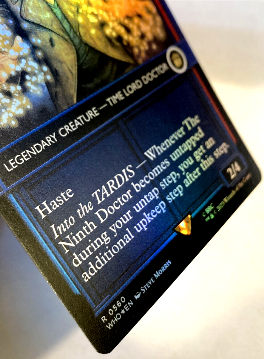 新品未開封】MTGシークレットレイヤーDoctor Who REG FOIL