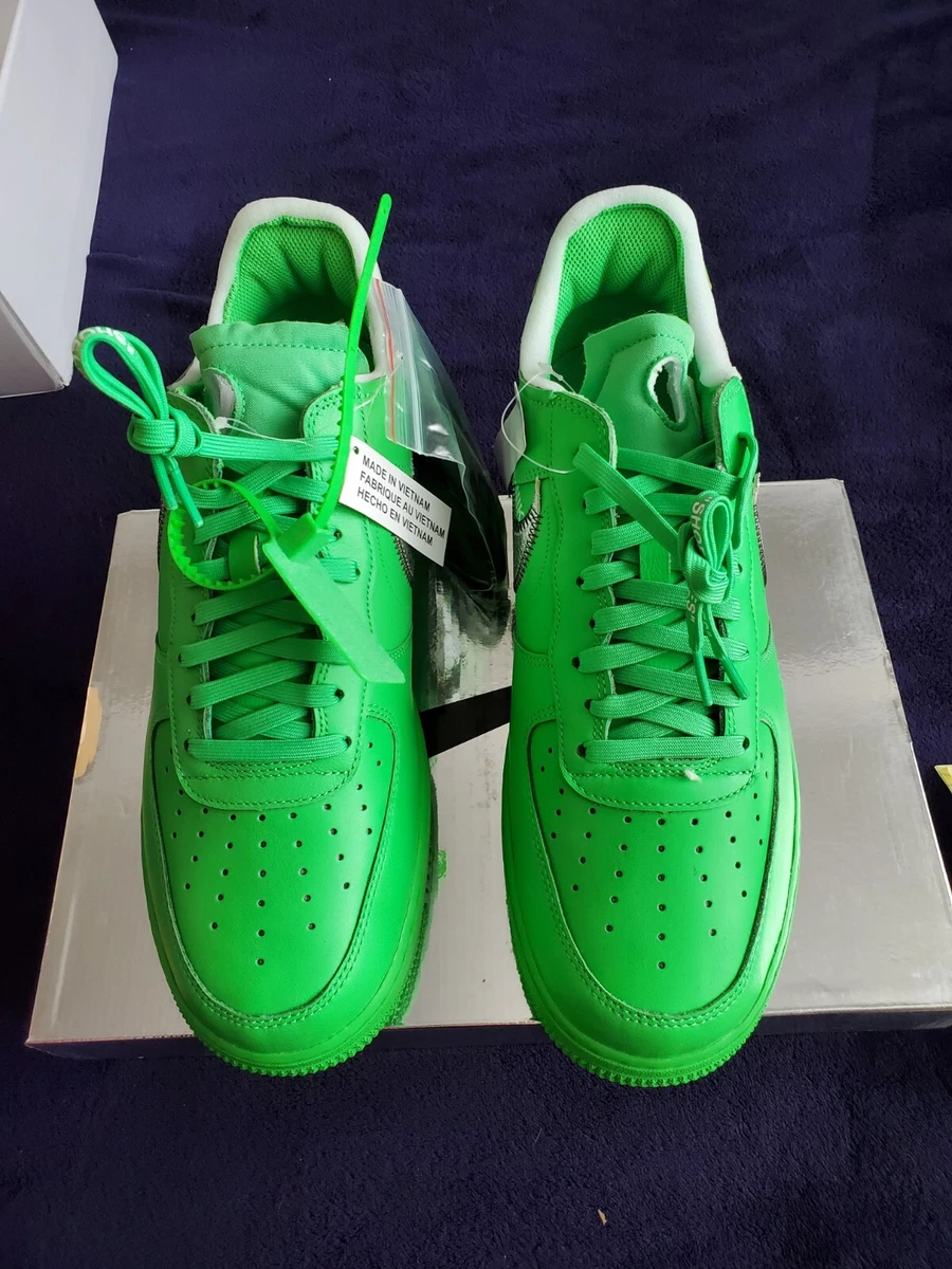 Size 11.5 - Nike Air Force 1 Low Light Green Spark