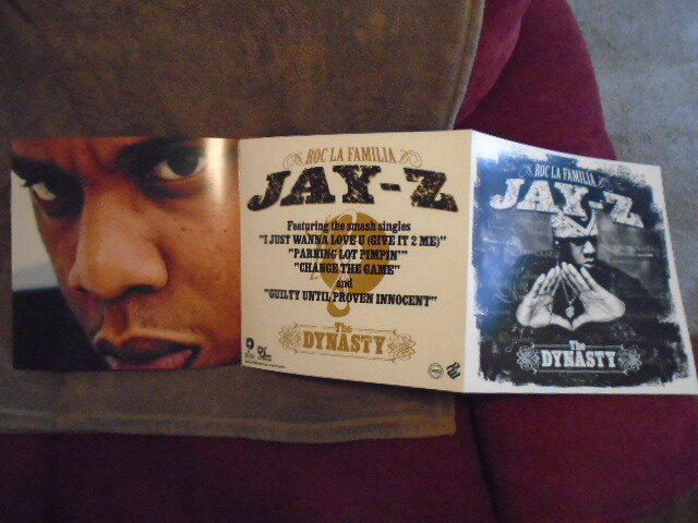 RARE PROMO Jay-Z LP FLAT POSTER rap hip hop Dynasty SCARFACE Snoop