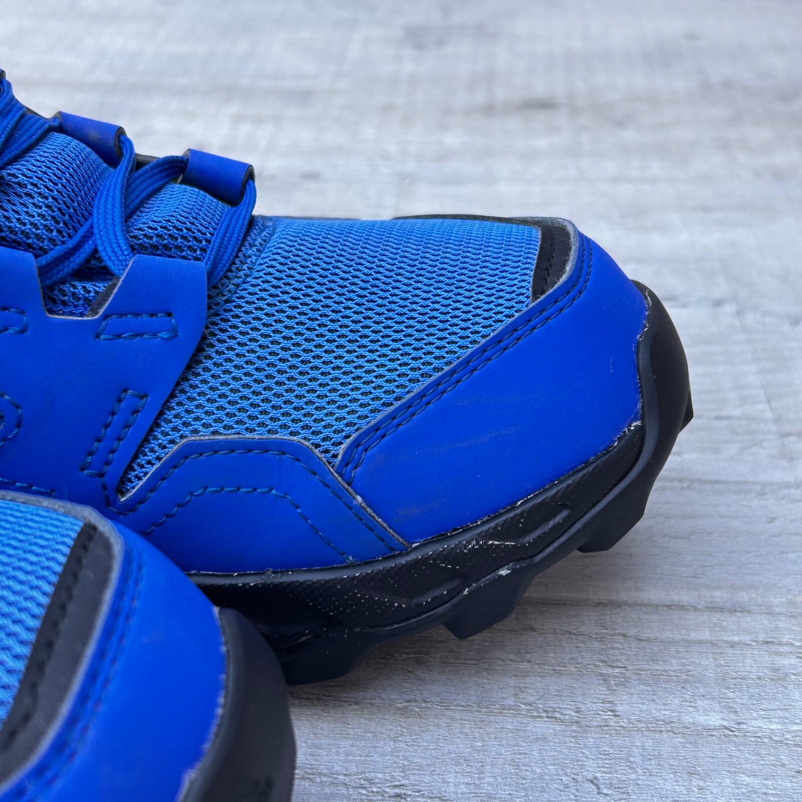 Adidas Terrex Agravic TR GORETEX Blue Grey Trail Running Shoes UK 8