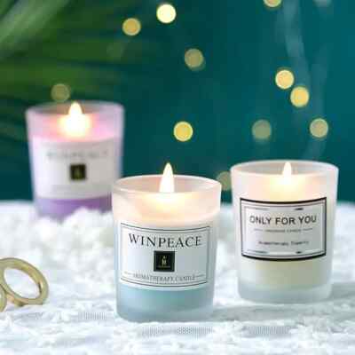 Handmade Custom Luxury Smokeless Scented Candles (ONLY FOR YOU)