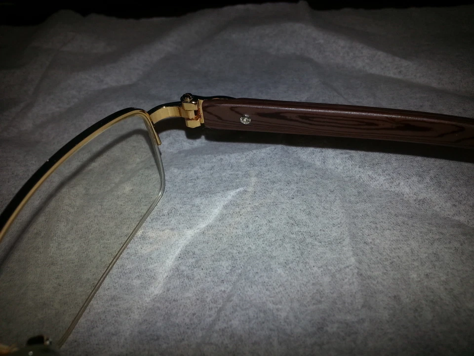 GAFAS DE SOL WOOD BUFFS GAFAS MARCO DE METAL DORADO ROSA ESTILO GAFAS DE SOL Foto 4 de 4