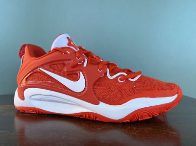 Nike KD 15 TB Promo Team Orange/White Basketball Shoes Men's Sz 10.5 DX6648-802
