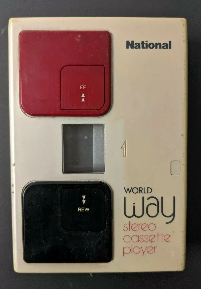 専用❗ジャンク❗nationalカセットプレーヤーWORLDway RQ-WJ1-
