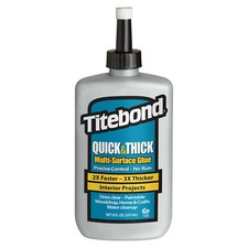 Titebond QUICK  THICK MULTI-SURFACE GLUE  PRECISE CONTROL - NO RUN  2x FASTER