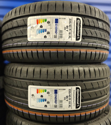 2X NEW CONTINENTAL PREMIUM CONTACT 7 235/40 ZR18 XL 95Y CAR TYRES