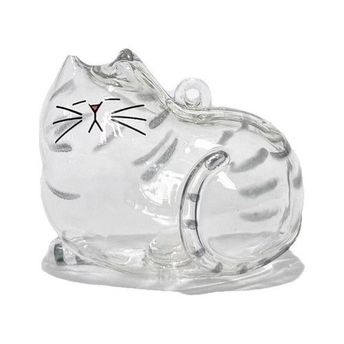 2Pcs Cat Hair Keychain Storage Bottle,Cat Fur Memory Bottles,Pet Hair for Fur - Imagen 9 de 9