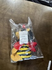 NWT The Disney Store Winnie the Pooh Valentine's Day Bee Costume Beanbag C4