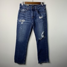 Hollister Jeans Mens Size 28x30 Bootcut Button Fly