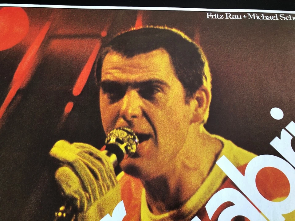 Rare PETER GABRIEL Original German Concert Poster from 1978 - Image 2 of 4