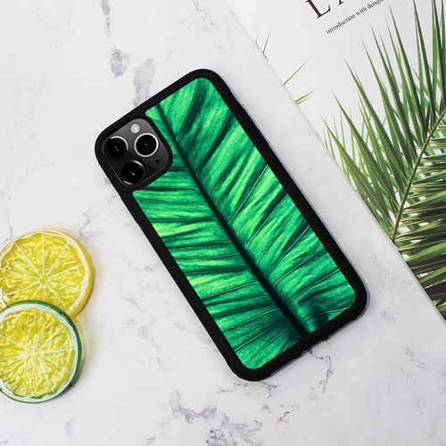 ( For iPhone 12 ) Back Case Cover AJ13185 Leaf - Picture 3 of 6