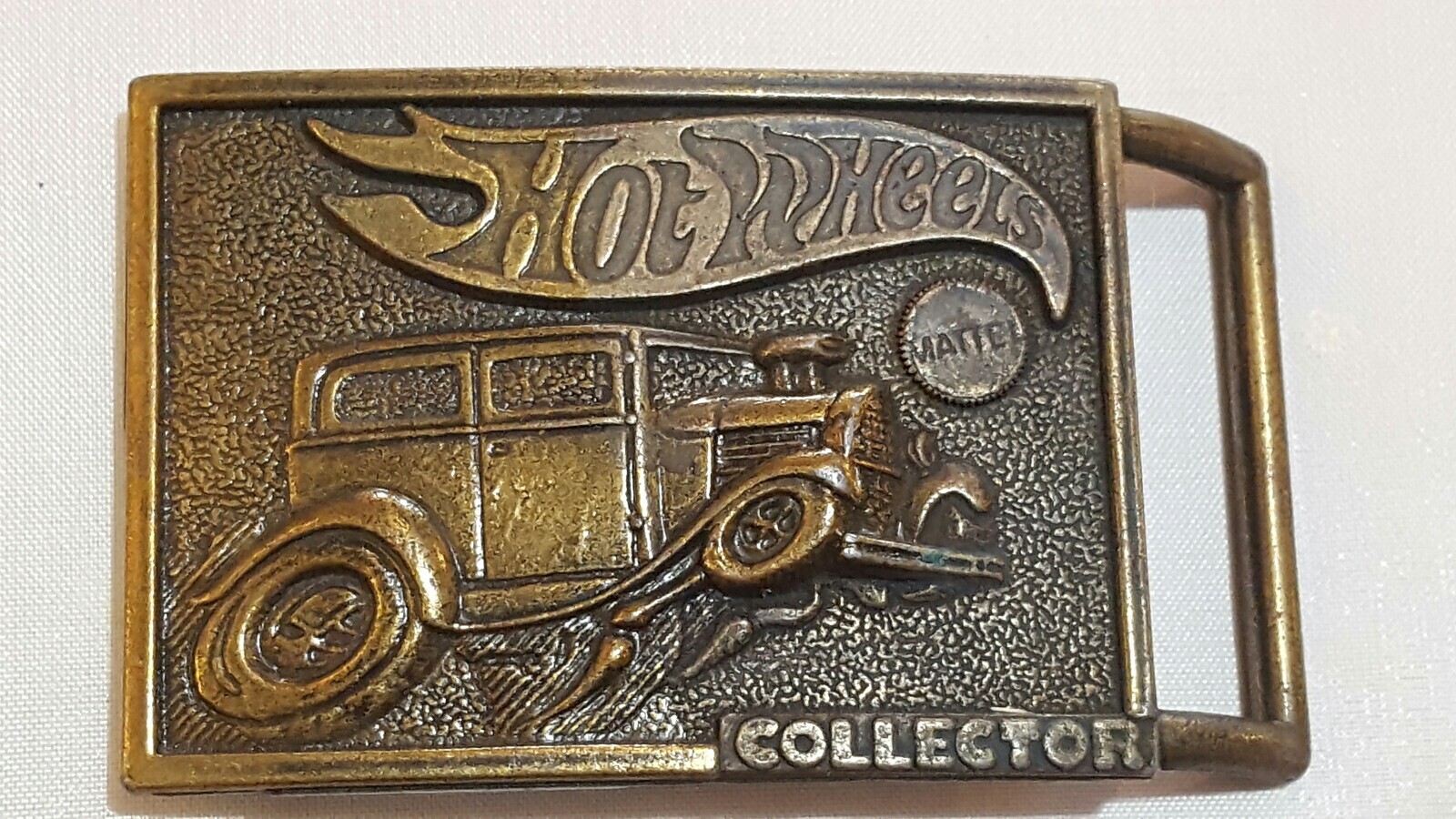 1978 Vintage Hot Wheels Mattel Collector Belt Buckle … Gem