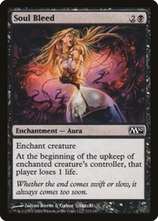 Soul Bleed #113 Magic 2010 (M10) MTG Common