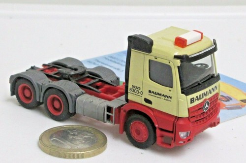 Mb1001: MB Arocs M, 6x4 semi-remorque machine "BAUMANN" (7909) | eBay
