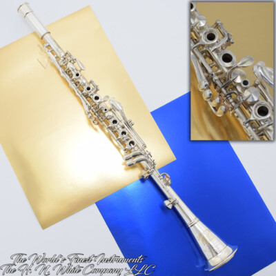 Vintage Silver King Clarinet Sterling Silver Bell Great Every Day