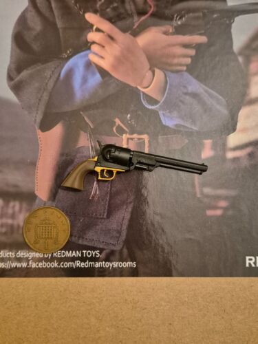 REDMAN Toys The Cowboy RM005 Revolver loose 1/6th scale - Afbeelding 1 van 1