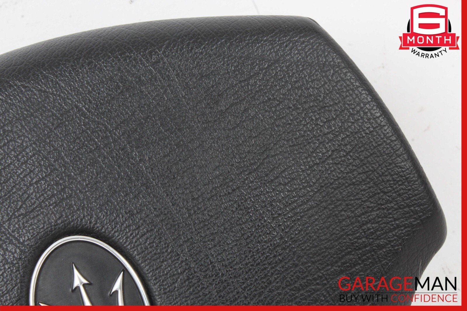 03-13 Maserati Quattroporte M139 Steering Wheel Airbag Black OEM