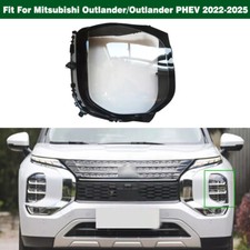 Left Headlight Lens Cover+Glue For Mitsubishi Outlander/Outlander PHEV 2022-25