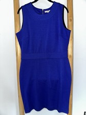 Banana Republic Royal Blue Fitted Pencil Skirt Work Career Date Night Dress Sz 8