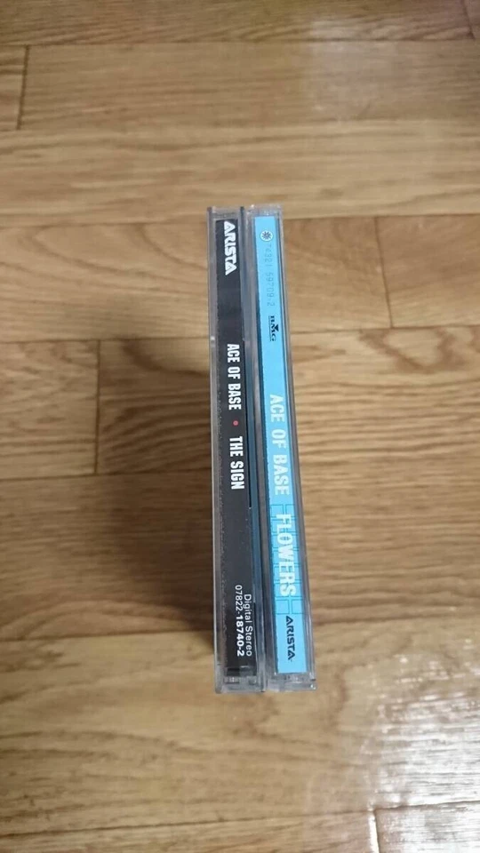 Ace of Base CD SET x2  【The Sign】【Flowers】 Album set（Used item）Ｓ08487 - Image 2 of 4