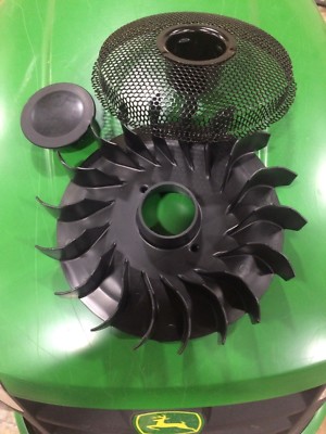 Flywheel fan kit John Deere 102,105,115,D100,D105,D110,E100,LA100,LA105,Z225  