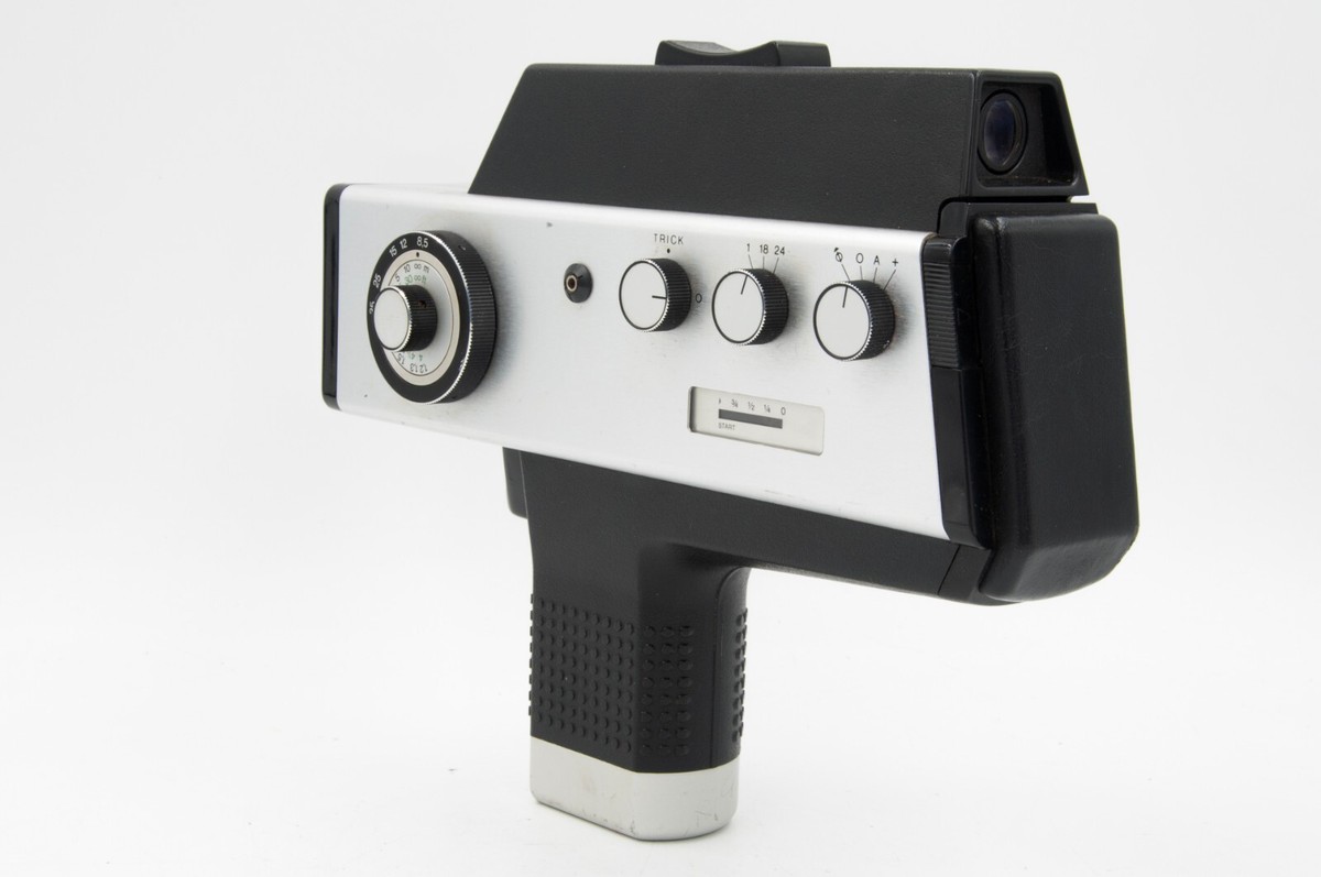 Agfa Movexoom 2000 Super 8 Cine Movie Camera w/8.5-35mm f1.8 Zoom