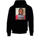 Deion Sanders Football Player Mugshot Hoodie