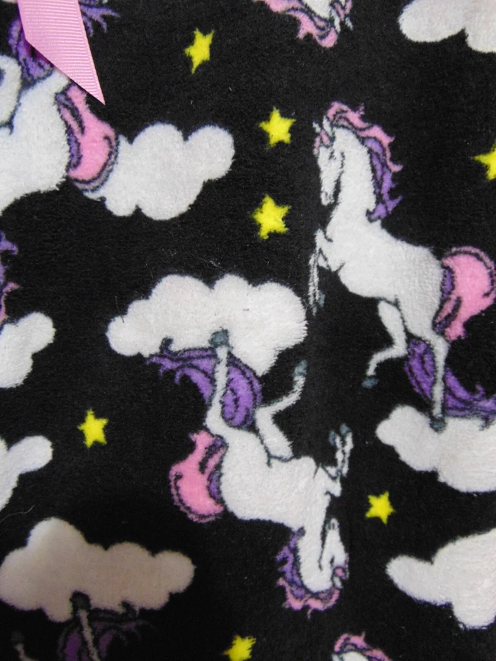 Damas Talla L UNICORNIOS Ropa de Dormir Pantalones de Salón Felpa MicroFleece ¡NUEVO CON ETIQUETAS! Foto 3 de 4