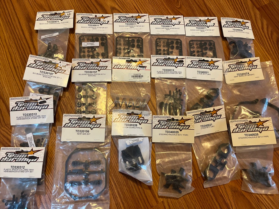 Giant Team Durango RC Parts Lot 83 Packages - Image 2 of 4