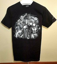 CAMISETA MONOCROMÁTICA MARVEL - Spider-man, Hulk, Iron Man, Capitán América, Wolverine