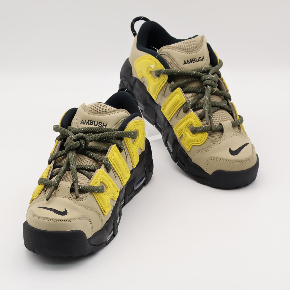 FB1299-200 AMBUSH Nike Air More Uptempo Low Vivid Sulfur FB1299-200 AMBUSH Nike Air More Uptempo Low Vivid Sulfur