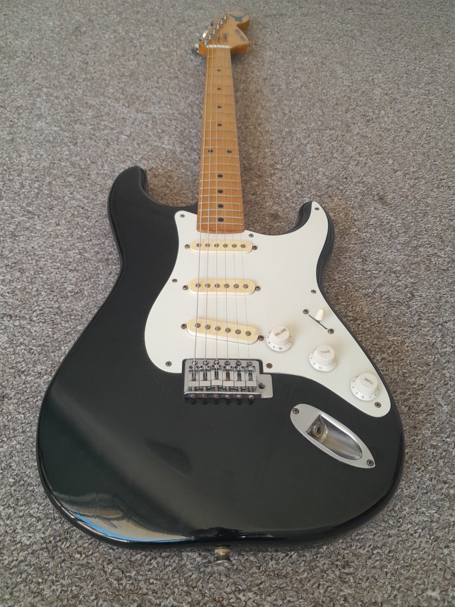 Heart Man by Suzuki Stratocaster 1970s Black Made in Japan