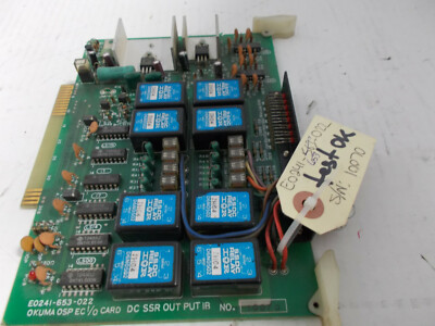 E0241-653-022 okuma dc ssr output board for osp 3000m REBUILT AND TESTED
