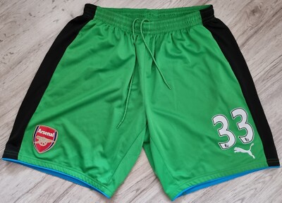 Arsenal 2015 2016 Goalkeeper football Puma shorts 33 Chech size Extra Large eBay