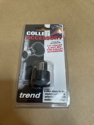 Original Trend CE/CNS/635 Spannzangenverlängerung Spannzange & Mutter Set 1/4