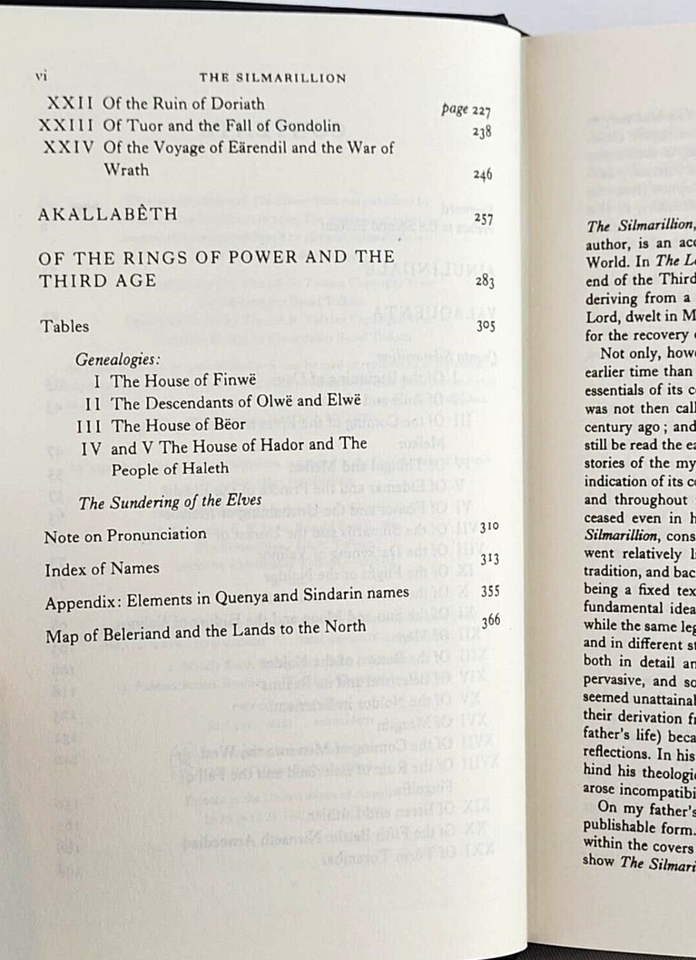 THE SILMARILLION 2nd by J.R.R. TOLKIEN Christopher Tolkien Hardcover ...