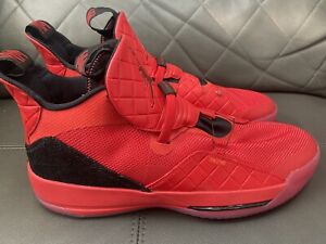 Nike Air Jordan 33 Xxxiii University Red Size 16 Us Style Aq80 600 Ebay