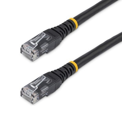 6 ft. CAT6 Ethernet Cable - 10 Pack - ETL Verified - 6 ft, Black